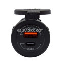 DC 12V QC4.0 Tipo-C PD DUAL USB CARGADOR